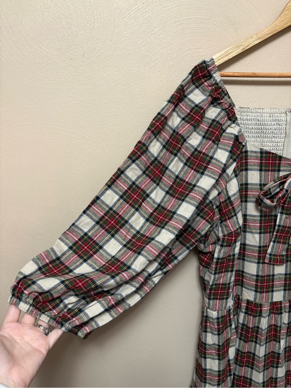 Ivy City Co Merry Dress Holiday Plaid Midi Size 2X NWT New - Picture 6 of 16